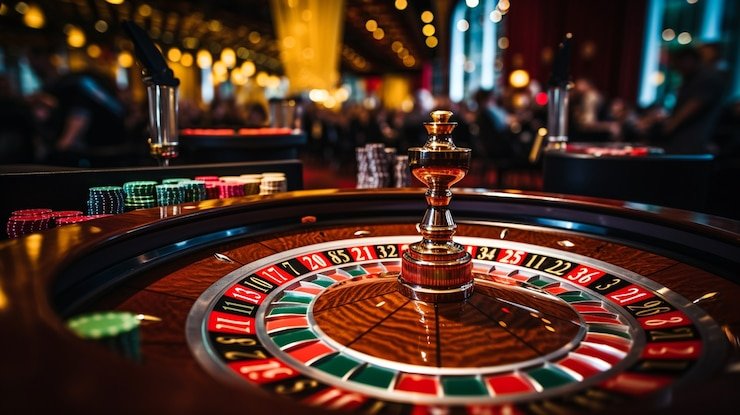 Papan taruhan roulette dengan berbagai pilihan taruhan di victory8bet